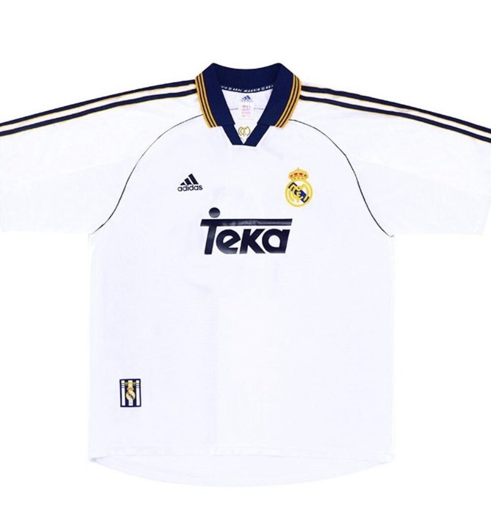 Retro Real Madrid Home Jersey 1998/00