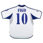 Madrid Figo Heimtrikot 2000/01 - immagine 2
