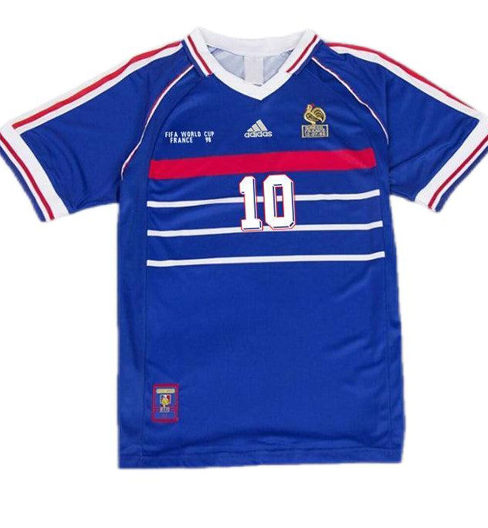 Retro Frankreich Auswärtstrikot 1998