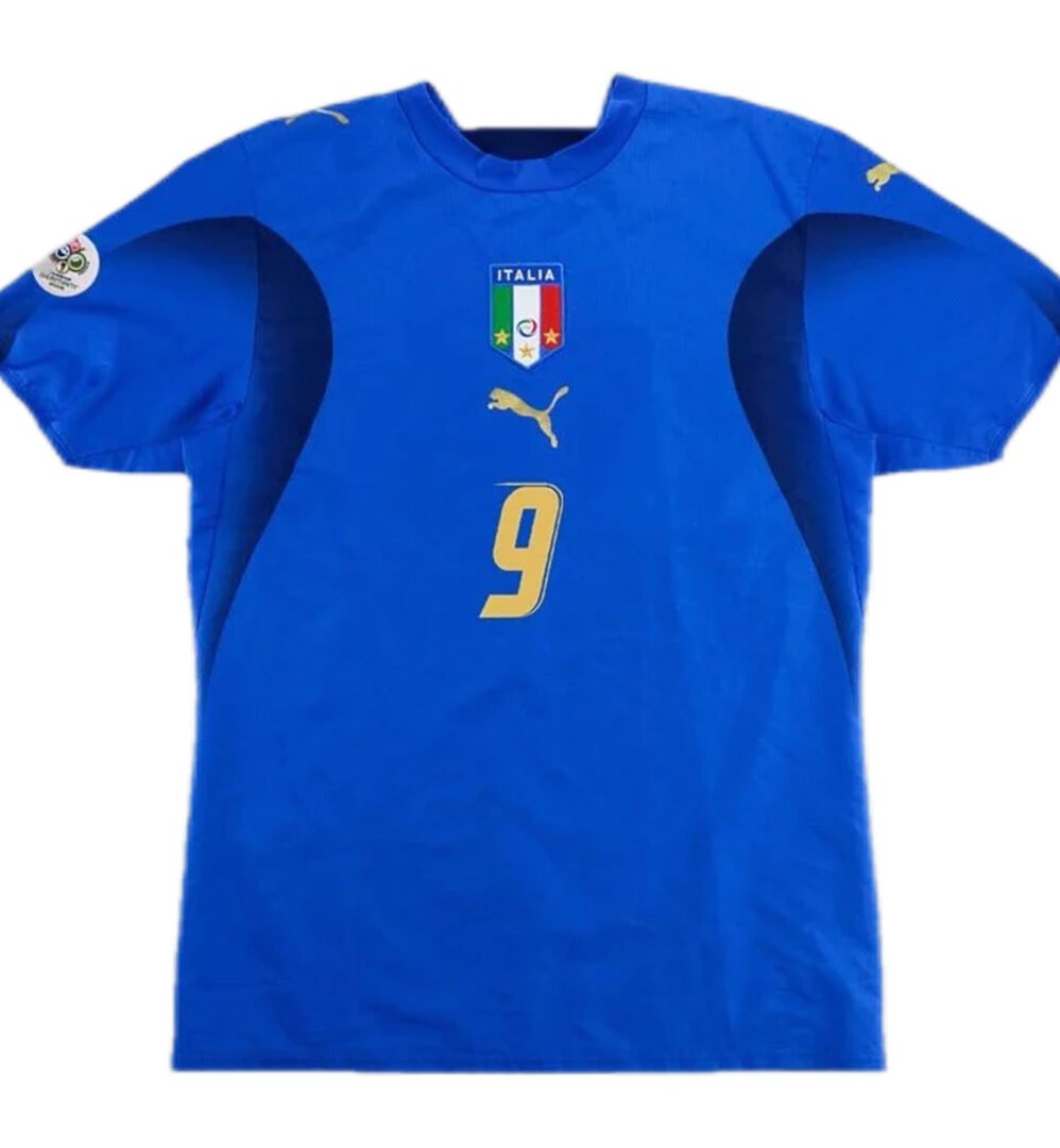 Retro-Hausleibchen Italiens Finalglanz 2004