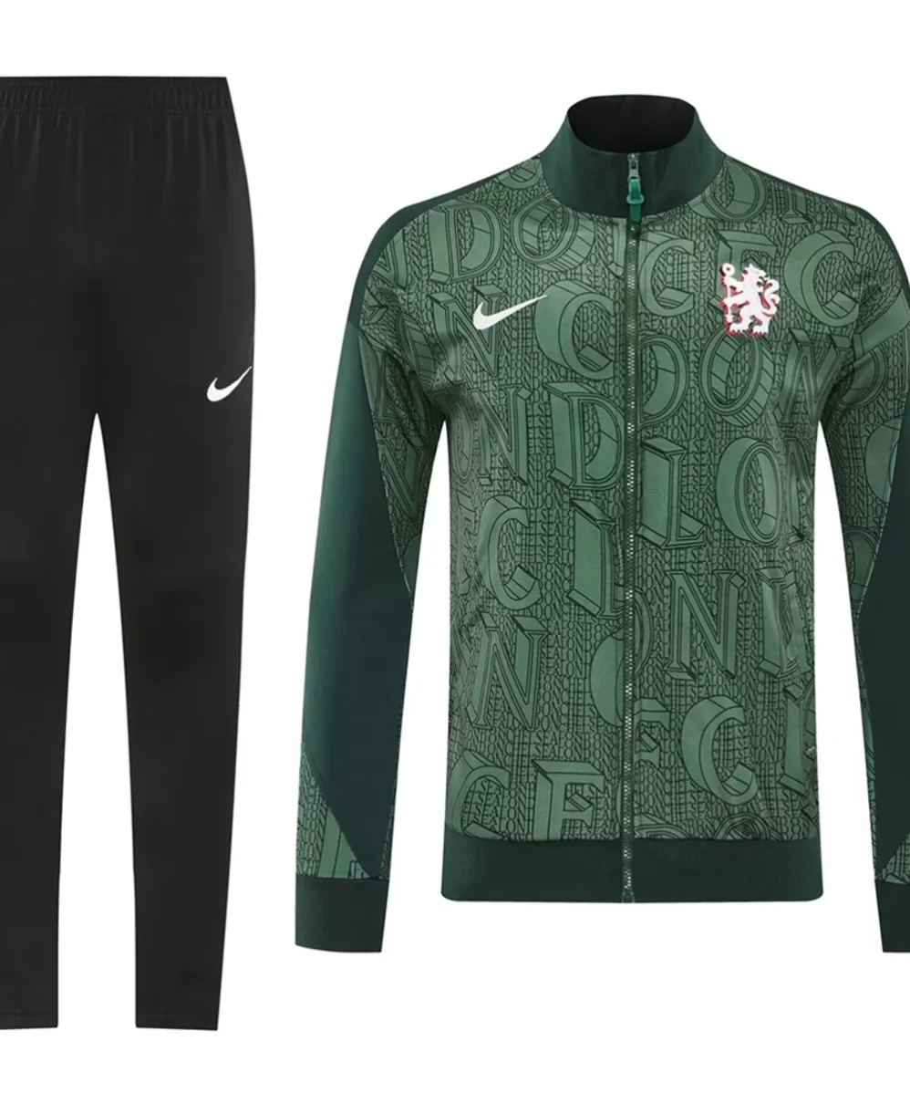 Chelsea Trainingsanzug Grün 2025/26