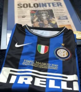 Inter Retro-Heimtrikot Finale Madrid 2009/10 - immagine 4