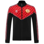 Manchester United Trainingsanzug 05 Rot & Schwarz 2025/26 - immagine 5
