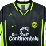 Borussia Dortmund Retro-Auswärtstrikot 1996/97 - immagine 2