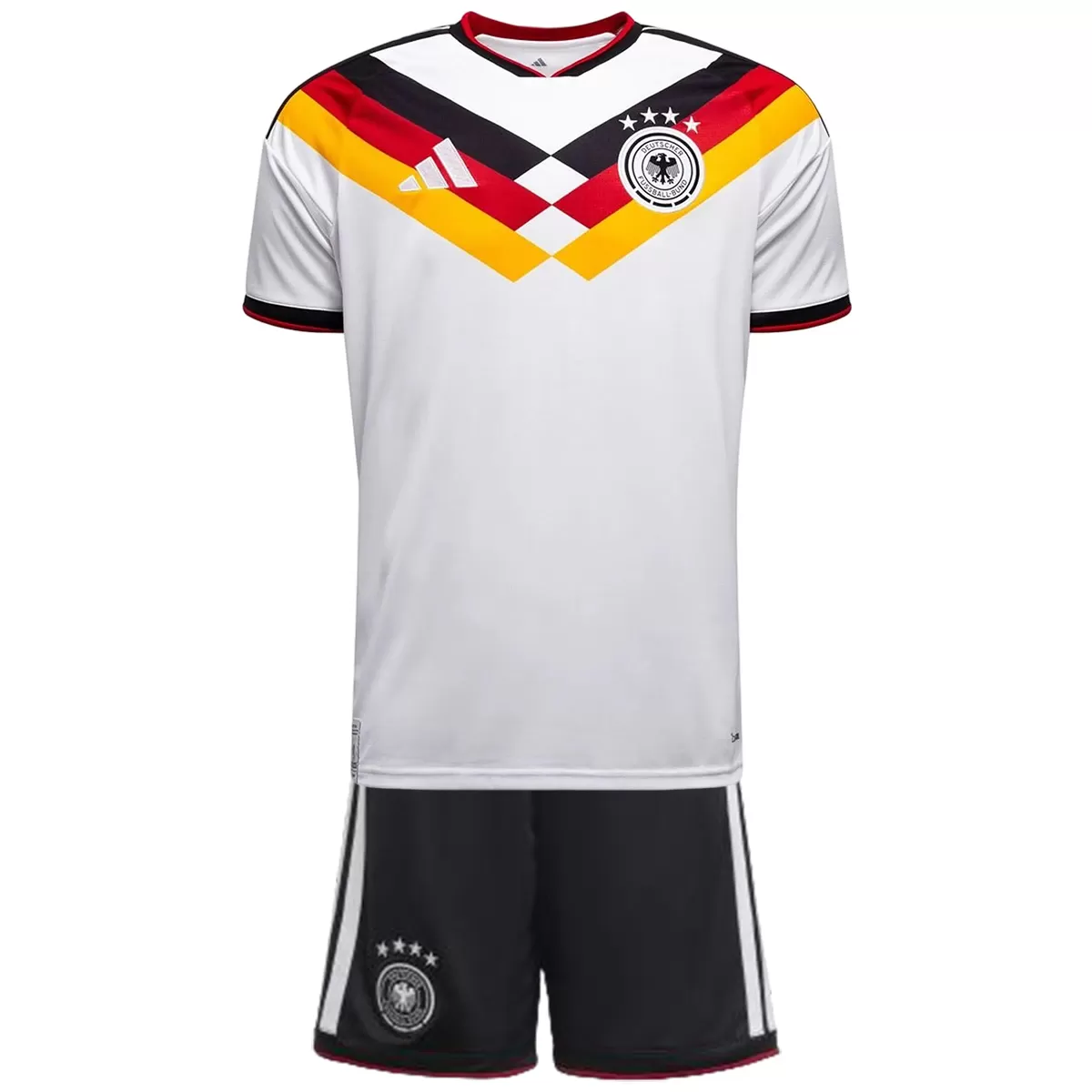 f6313911d19320eb278d14b30910604024a5598d1b7=7d765zo12vvl12vvufowebp Deutschland Kinder Heimtrikot Set 2026 - immagine 1