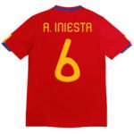Retro Spanien Ausweichtrikot 2010 - immagine 2