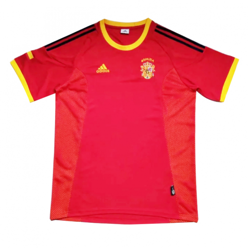 Retro Spanien Heimtrikot WM 2002