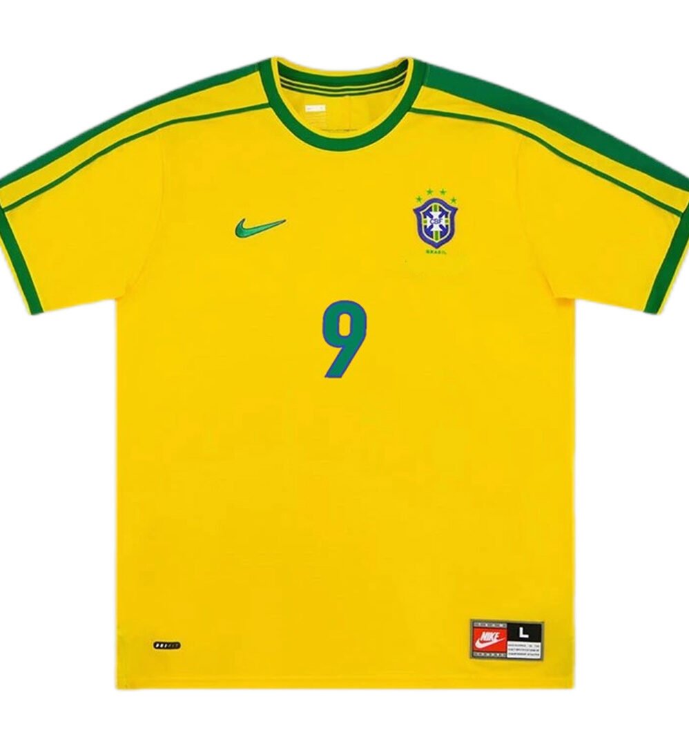 Retro Brasilien Auswärtstrikot 1998