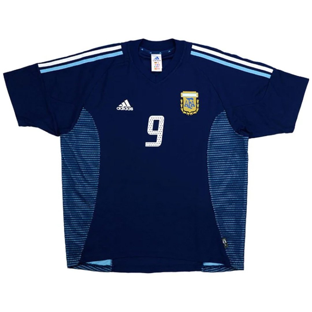 11672805596b58a9039ArgentinaBATISTUTA9RetroJerseyAwayReplicaWorldCup2002MineJerseysf Retro Argentinien Auswärtstrikot 2006 - immagine 1