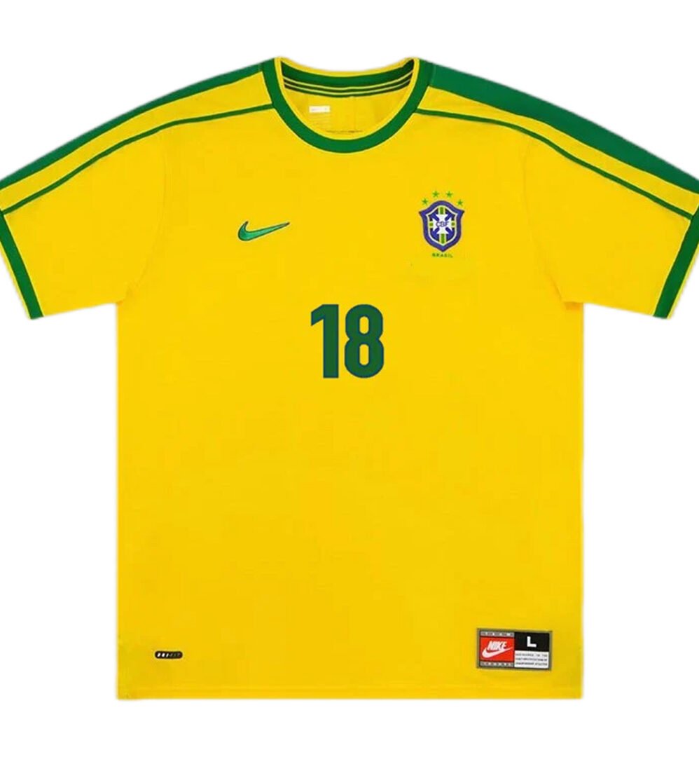 Retro Brasilien Auswärtstrikot 1996
