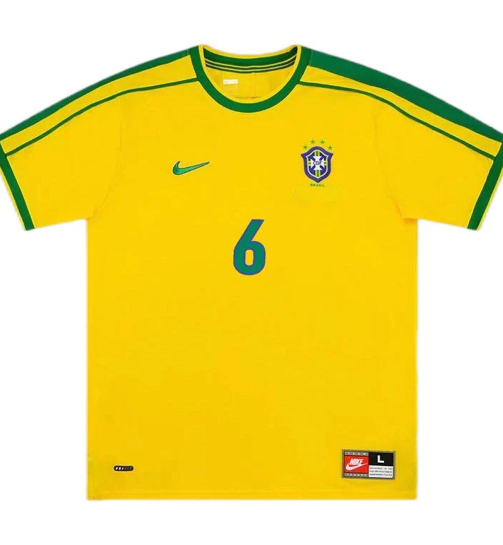Retro Brasilien Auswärtstrikot 1996