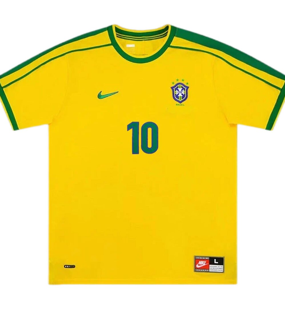 Retro Brasilien Auswärtstrikot 1998