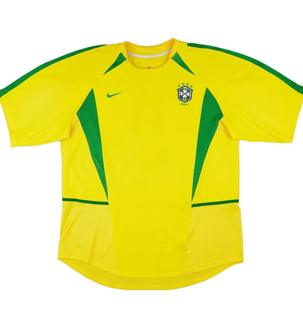 Retro Brasilien Auswärtstrikot 2002