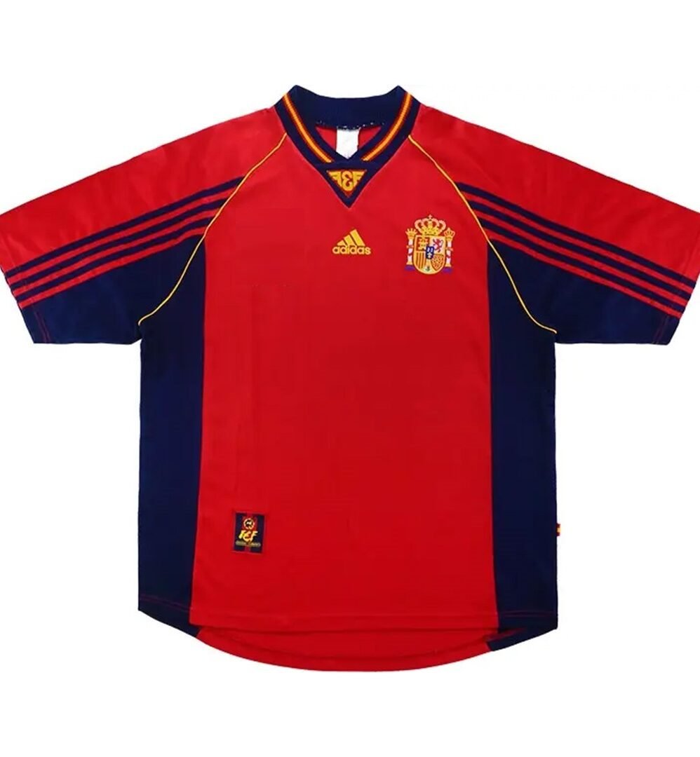 Retro Spanien Heimtrikot WM 1998
