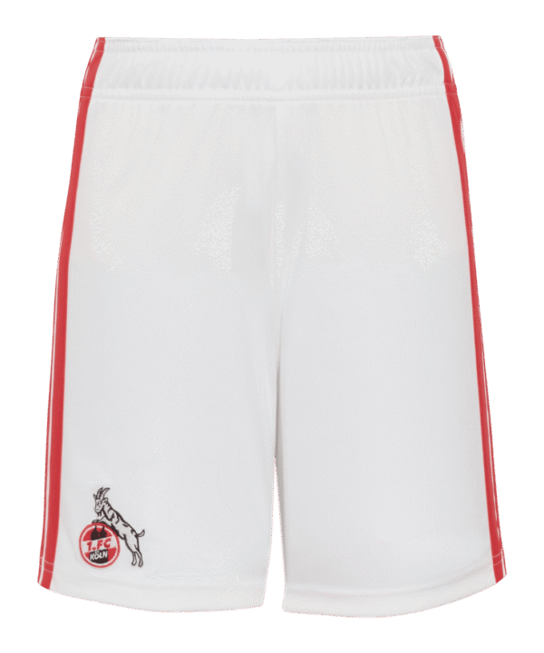 adidas 1. FC Köln Short Home 2026/2027 Kids Weiß