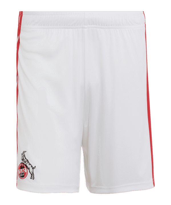 adidas 1. FC Köln Short Home 2026/2027 Weiß