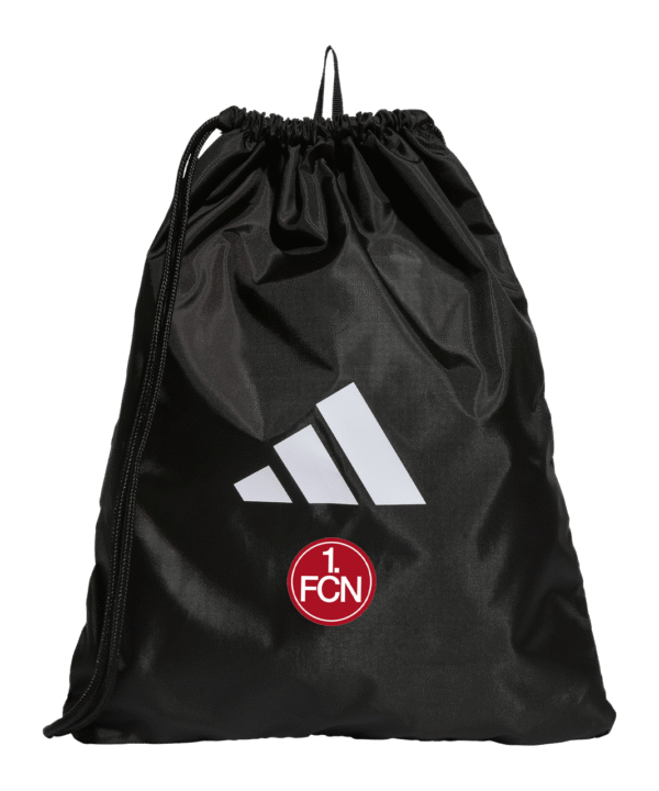 adidas 1. FC Nürnberg Gymsack Schwarz