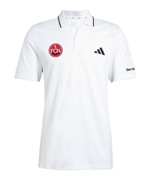 adidas 1. FC Nürnberg Polo Weiß