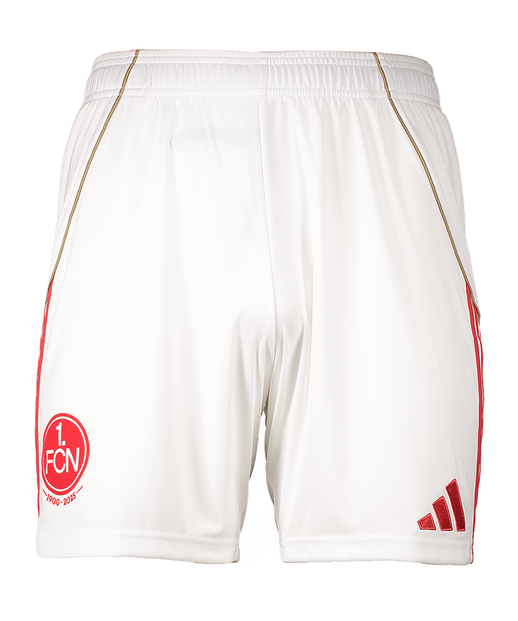 adidas 1.FC Nürnberg Short Away 2025/2026 Weiss