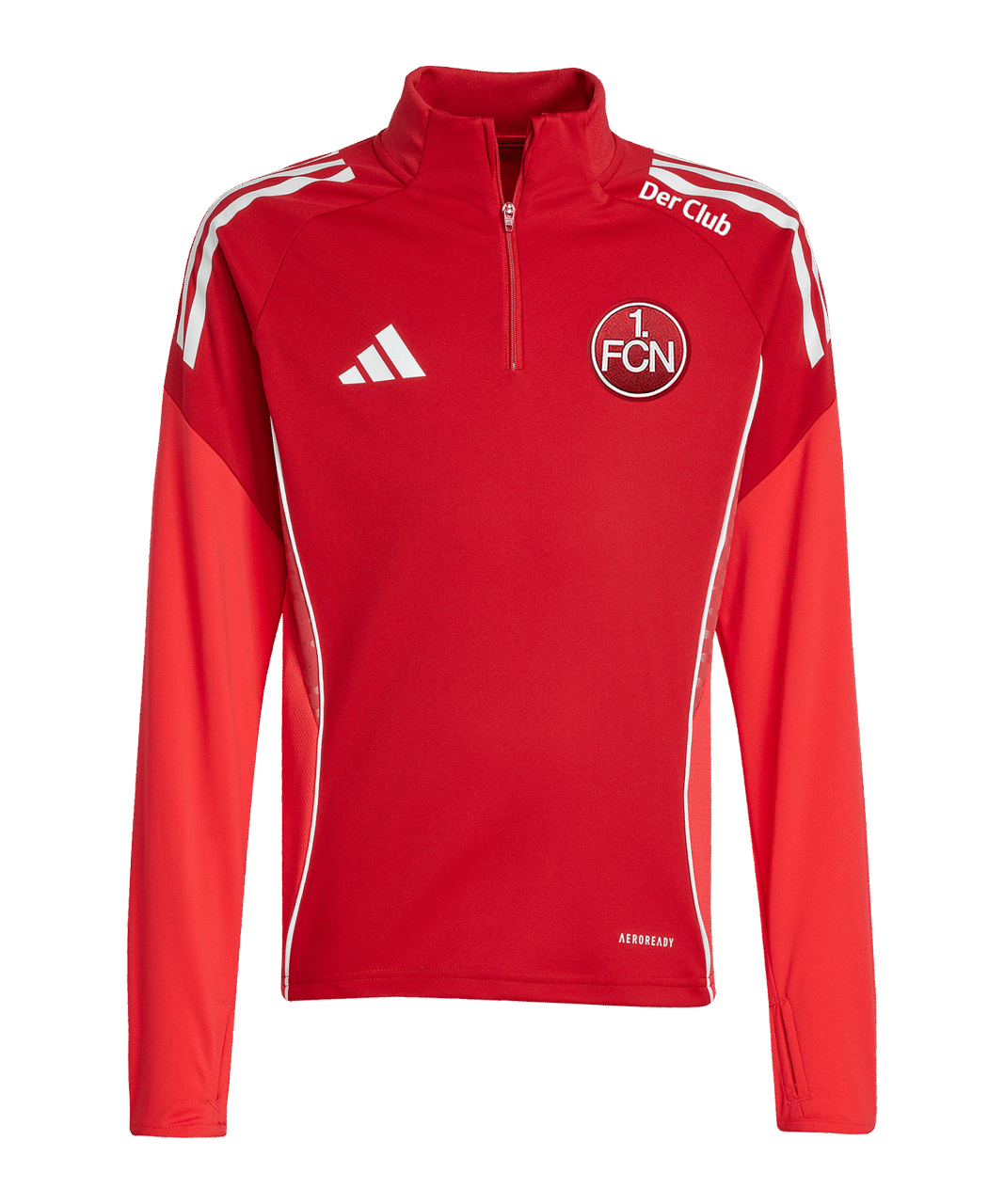 adidas 1. FC Nürnberg Sweatshirt Rot