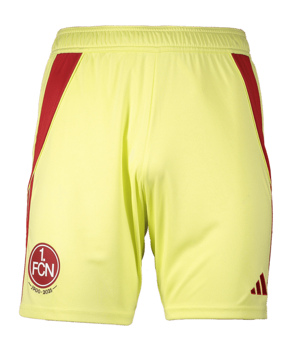 adidas 1. FC Nürnberg Torwartshort Gelb