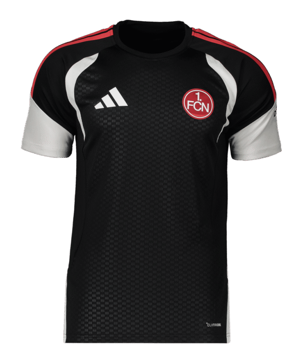 adidas 1. FC Nürnberg Trainingsshirt Schwarz