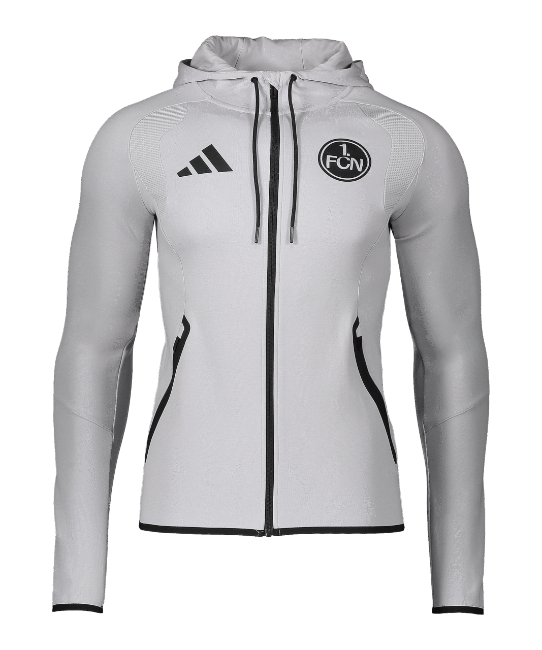 adidas 1. FC Nürnberg Travel Jacke Grau
