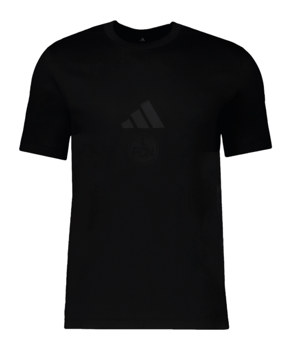 adidas 1. FC Nürnberg Travel T-Shirt Schwarz