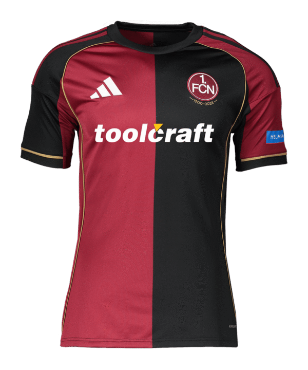 adidas 1. FC Nürnberg Trikot Heim 2025/2026 Damen Rot
