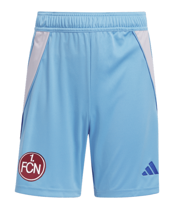 adidas 1.FC Nürnberg TW-Short 2024/2025 Kids Blau