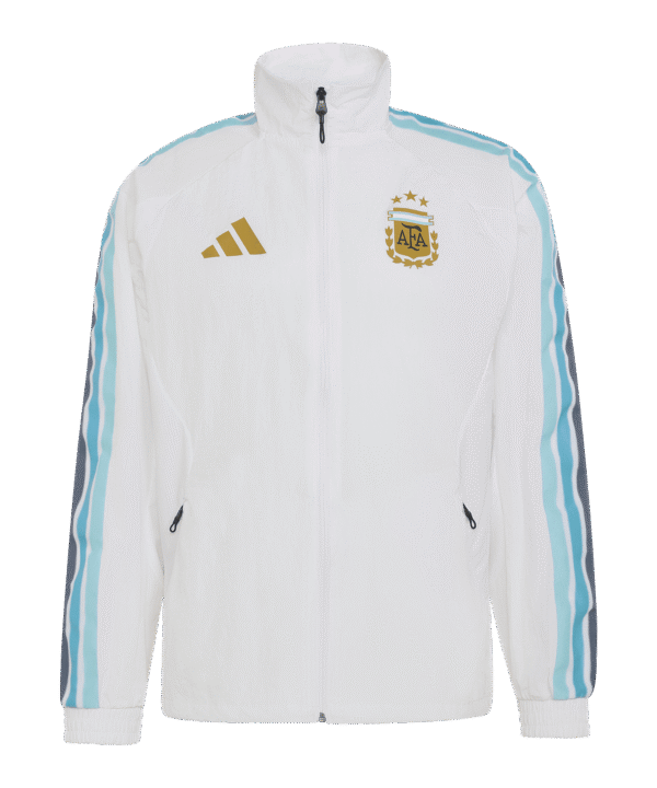 adidas AFA Argentinien AN Jacke Weiß