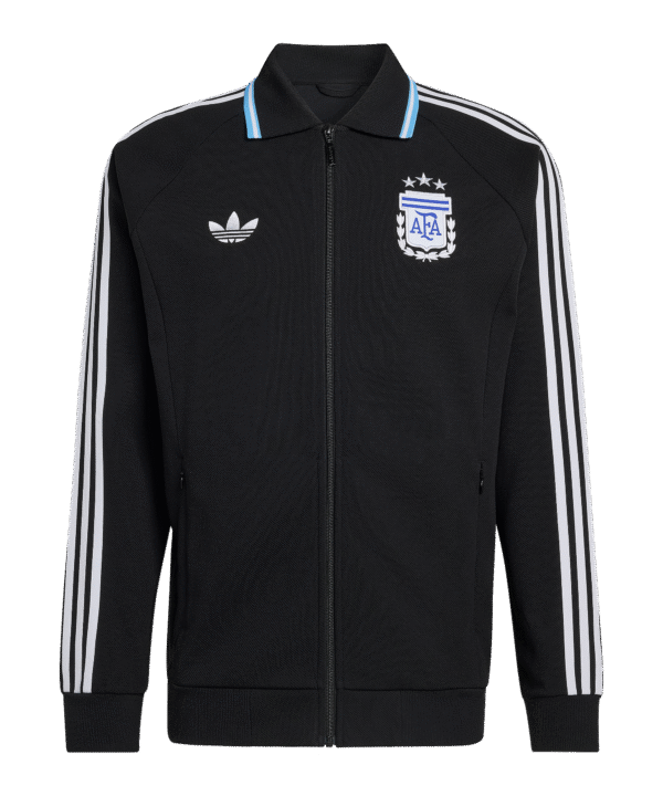 adidas AFA Argentinien Anthem Jacke Schwarz