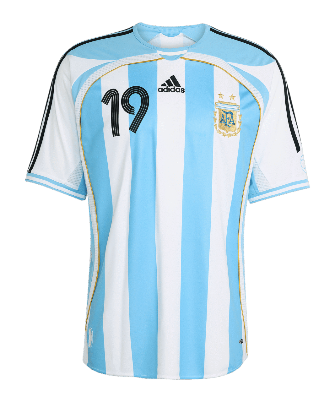 adidas AFA Argentinien Bringback 2006 Messi Trikot Home Weiss