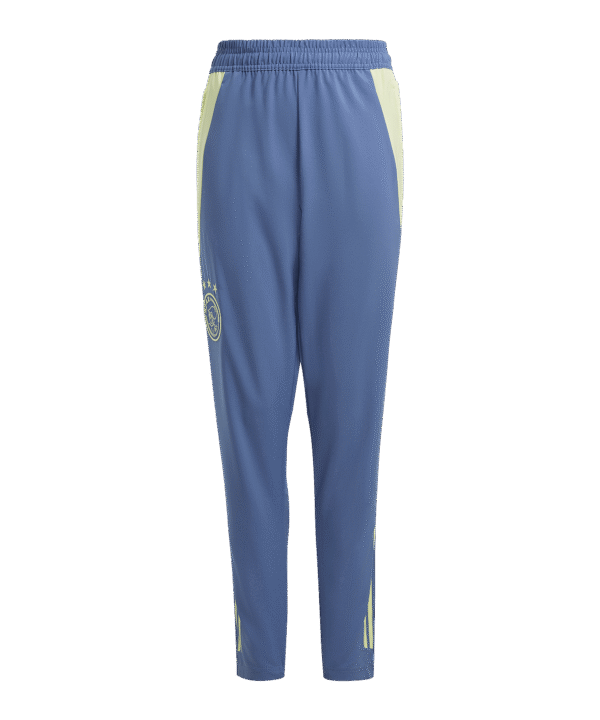 adidas Ajax Amsterdam Prematch Hose 2024/2025 Kids Blau