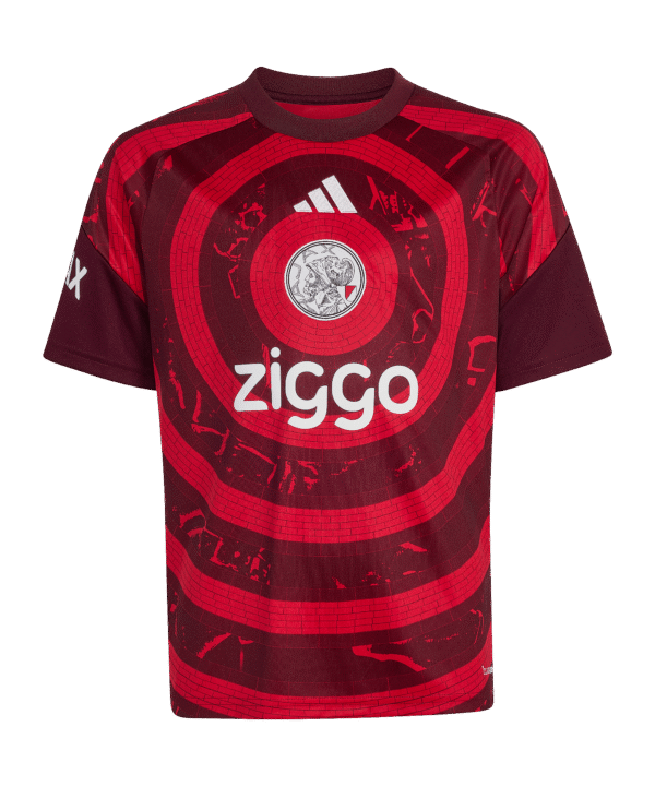 adidas Ajax Amsterdam Pre-Match Trikot 2026/2027 Kids Rot