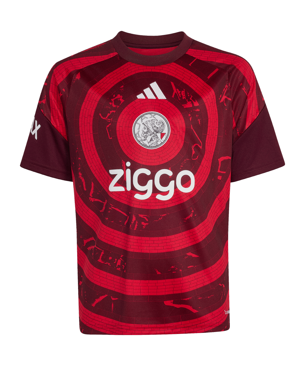 adidas Ajax Amsterdam Pre-Match Trikot 2026/2027 Kids Rot