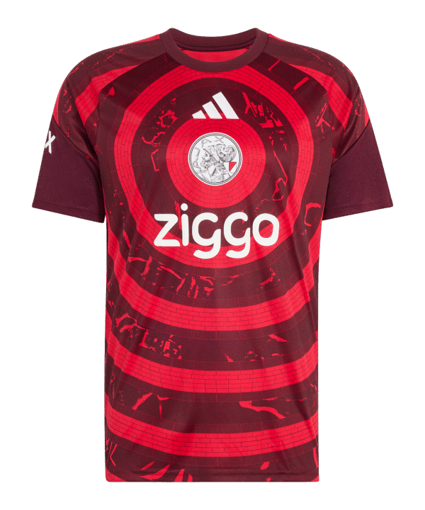 adidas Ajax Amsterdam Pre-Match Trikot 2026/2027 Rot