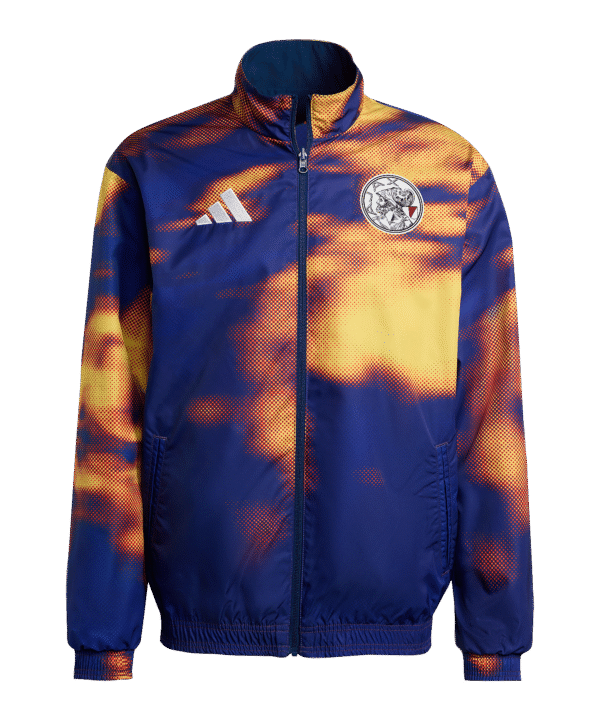 adidas Ajax Amsterdam Track Sweatshirt Blau