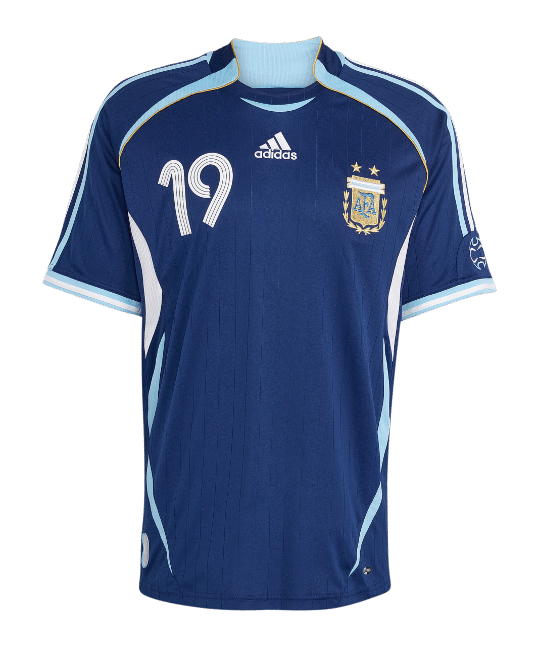 adidas AFA Argentinien Bringback Messi 2006 Trikot Away Blau
