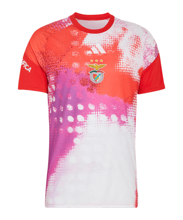 adidas Benfica Lissabon Pre Match Trikot 2026/2027 Kids Rot