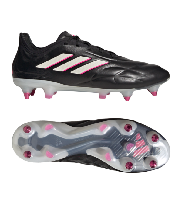 adidas COPA Pure.1 SG Own Your Football Schwarz Weiss Pink