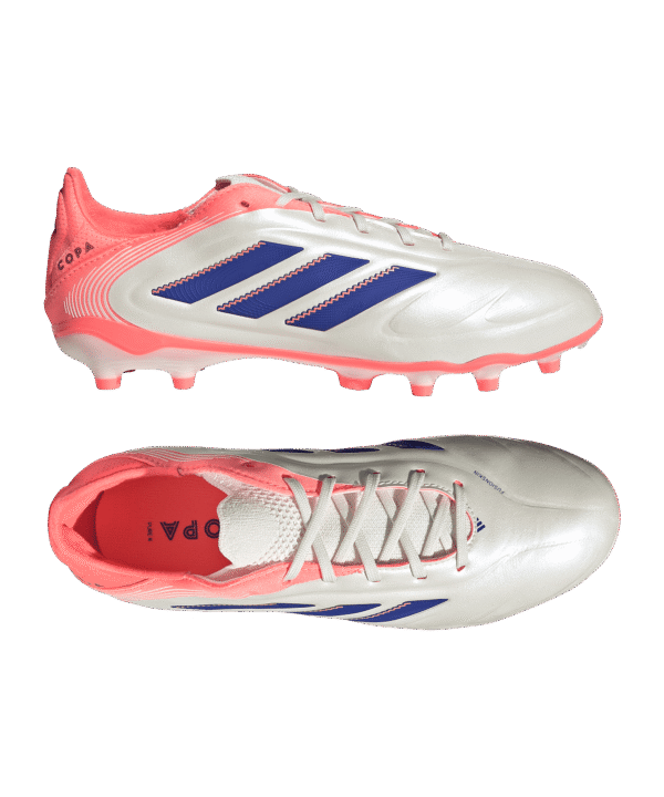 adidas Copa Pure III Elite FG/MG Coral Blaze Kids Weiß