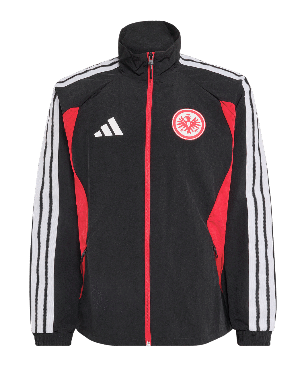 adidas Eintracht Frankfurt Anthem Jacke Schwarz