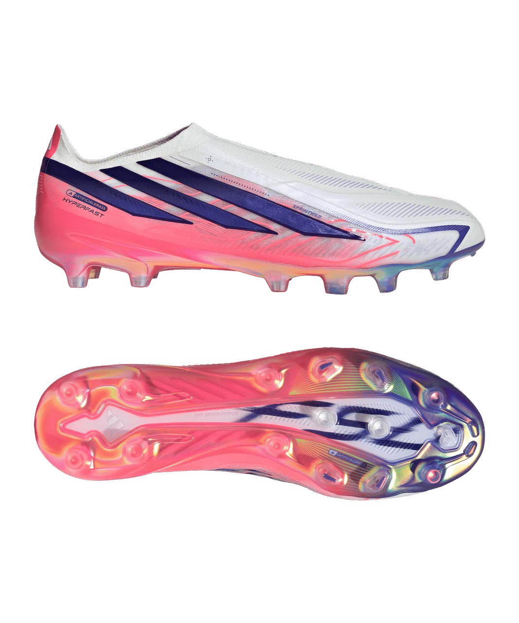 adidas F50 Hyperfast Elite LL AG Chaos vs Control Weiß