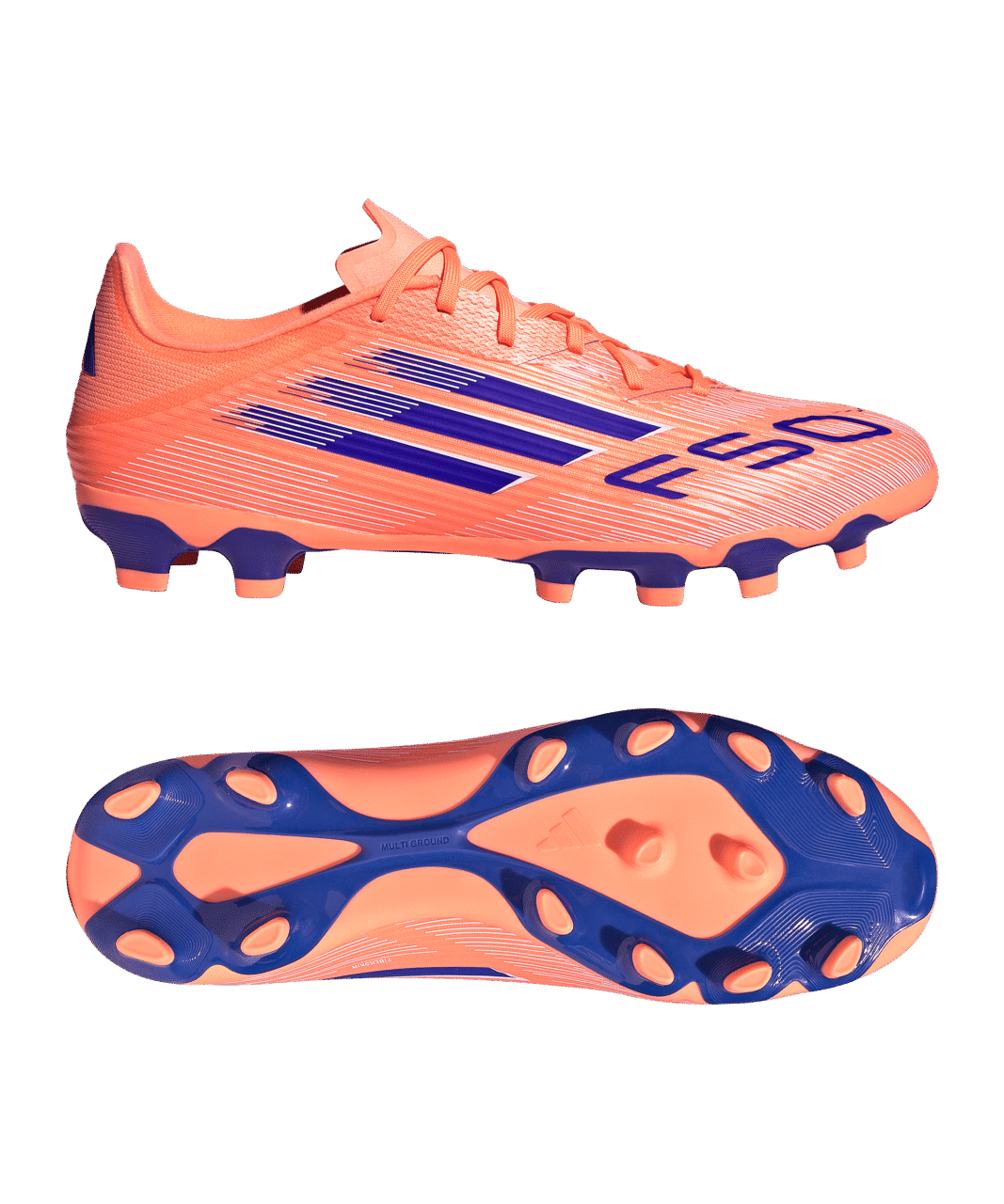 adidas F50 League MG Coral Blaze Orange