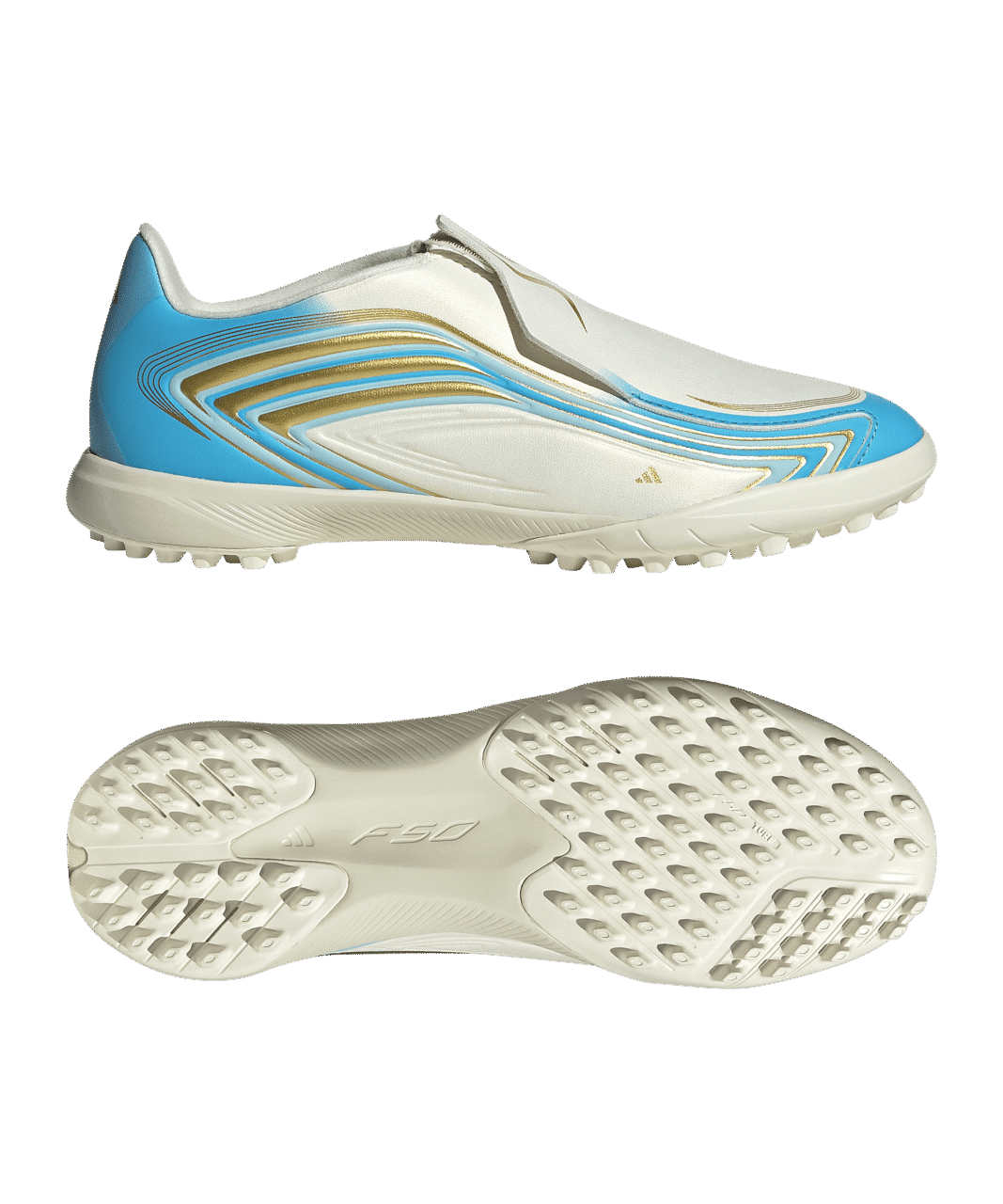 adidas F50 League LL TF El Ultimo Tango Messi Kids Weiß