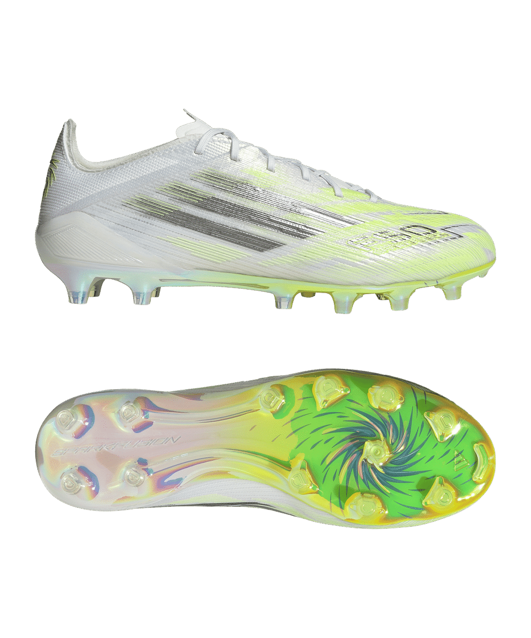 adidas F50 Sparkfusion Elite FG/AG Born for Goals Damen Weiß