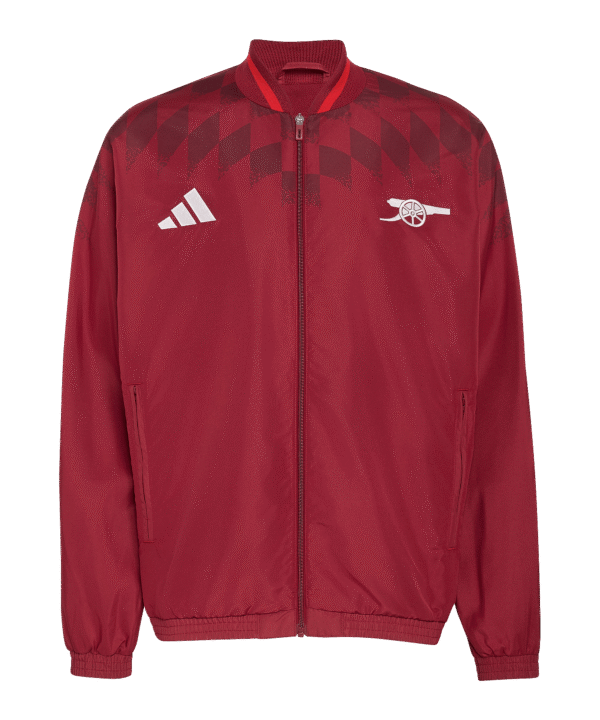 adidas FC Arsenal London Stadium Jacke Rot