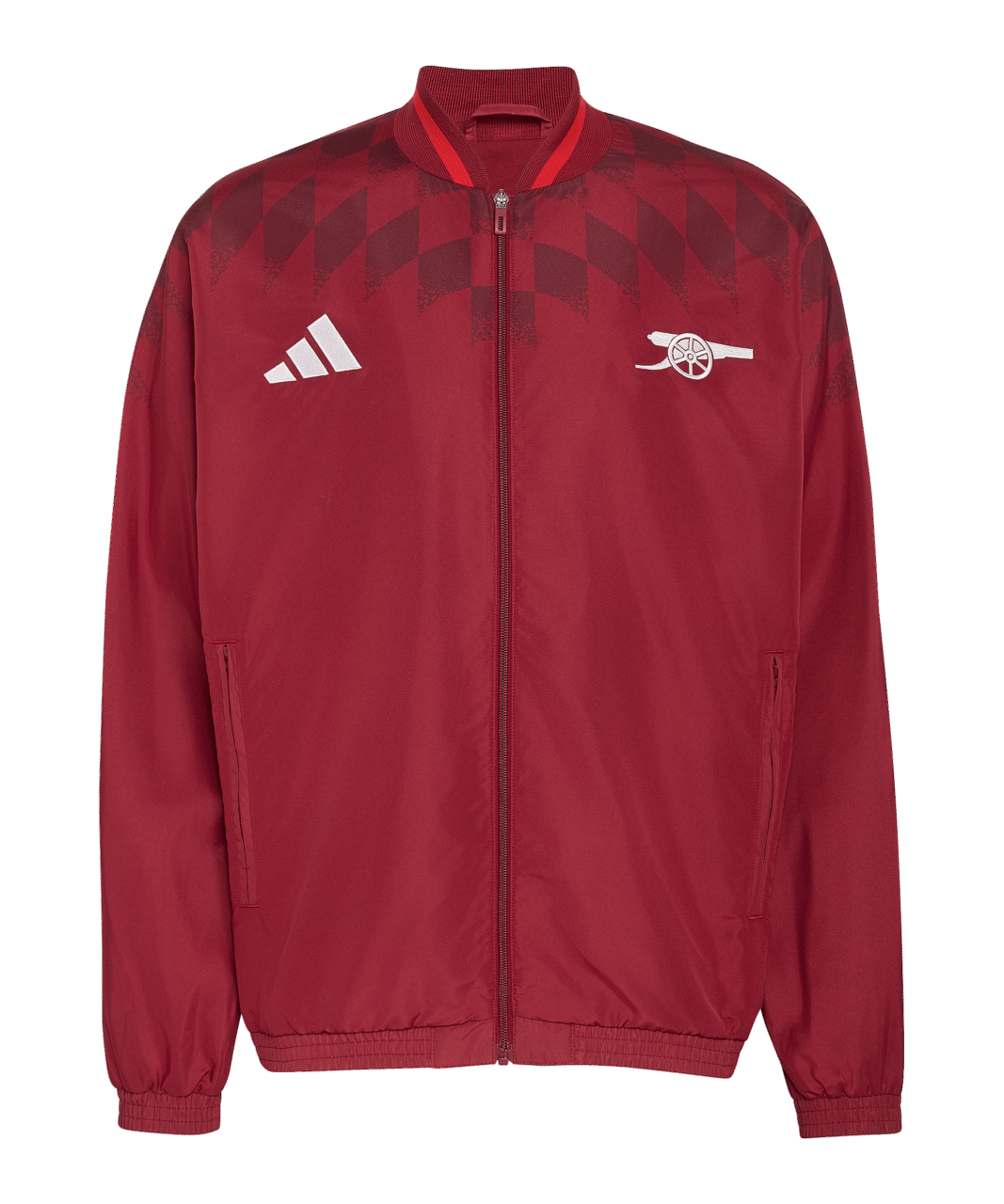 adidas FC Arsenal London Stadium Jacke Rot