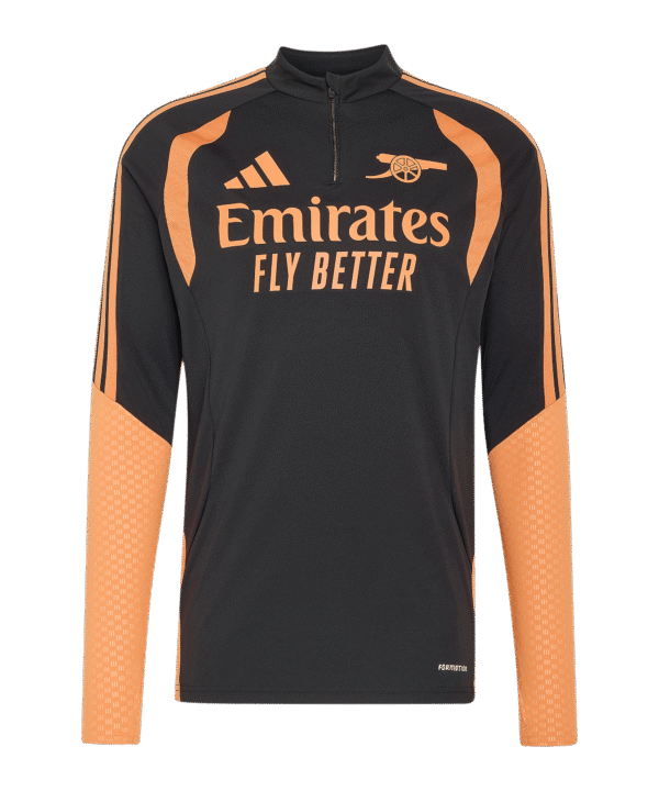 adidas FC Arsenal London Tiro Sweatshirt Schwarz